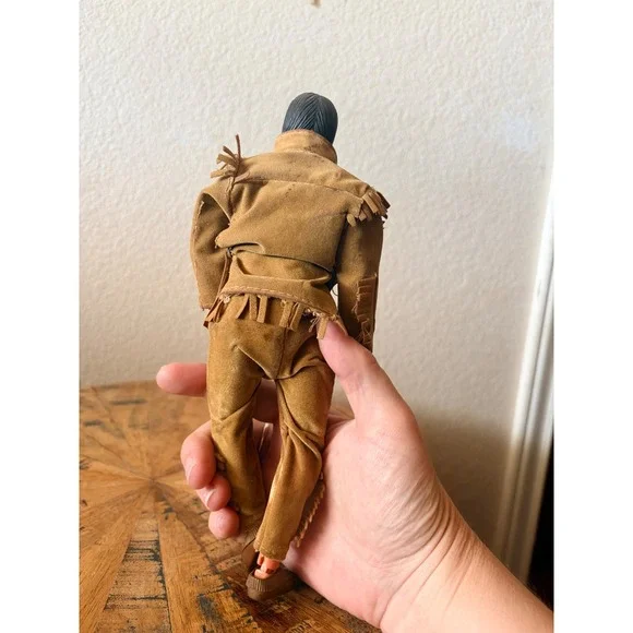 Vintage Marx Toys Johnny West Tonto Action Figure with Articulated Horse Toy - Picture 13 of 13